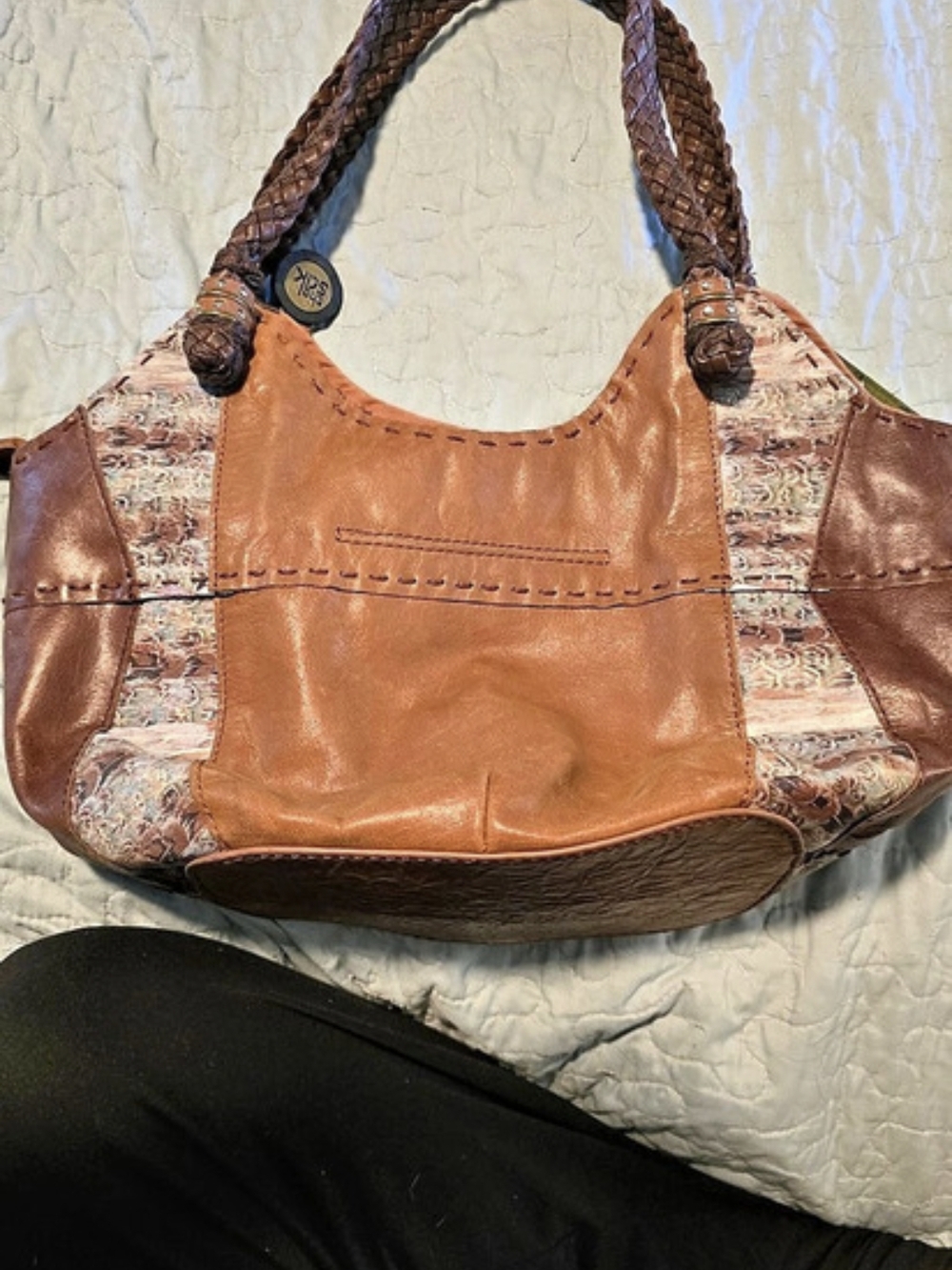 The Sak Silverlake Hobo Shoulder Bag Brown & Multicolor Floral